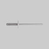 Rivetto A Strappo Testa Larga 4,8X16 Mm - 50 Pezzi- Tecfi