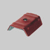 Cappellotto Greca 25 Mm 50X25X15H - Rosso Siena - 50 Pezzi
