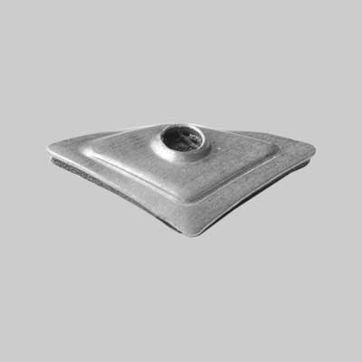 Rondella Romboidale 27X27 Mm - 100 Pezzi