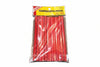 Matita Da Falegname E Muratore Rossa- 300X12X7 Mm - Mina Hb - - 25 Pezzi Alte