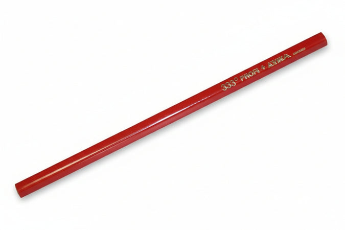 Matita Da Falegname E Muratore Rossa (333) Mm.300 - 10 Pezzi Lyra