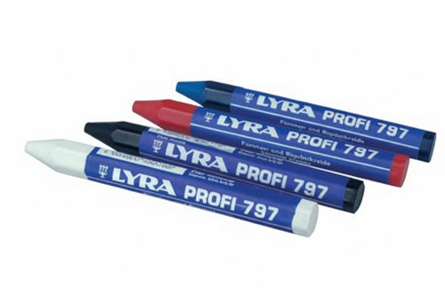 Gessetto Professionale A Base Olio (797)- - Blu - 12 Pezzi Lyra