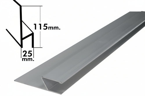 Stadie Profilo H In Alluminio Cm.150H.