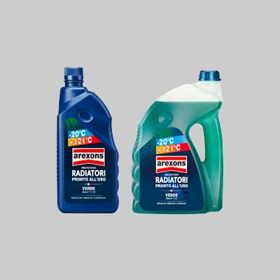 Liquido Radiatori Pronto All'Uso Verde Arexons 4,5 Lt - Arexons