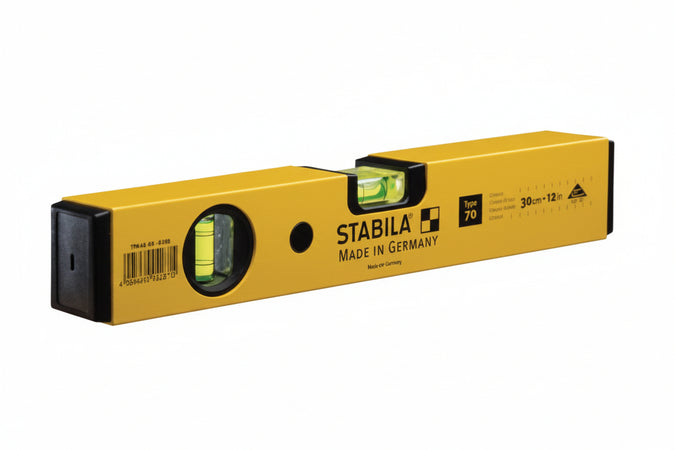 Livella In Alluminio Con 2 Bolle Mod.70 Cm.60 2 Bolle (02284) Stabila