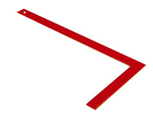 Squadra Da Carpentiere Cm.100X50X3 Alte