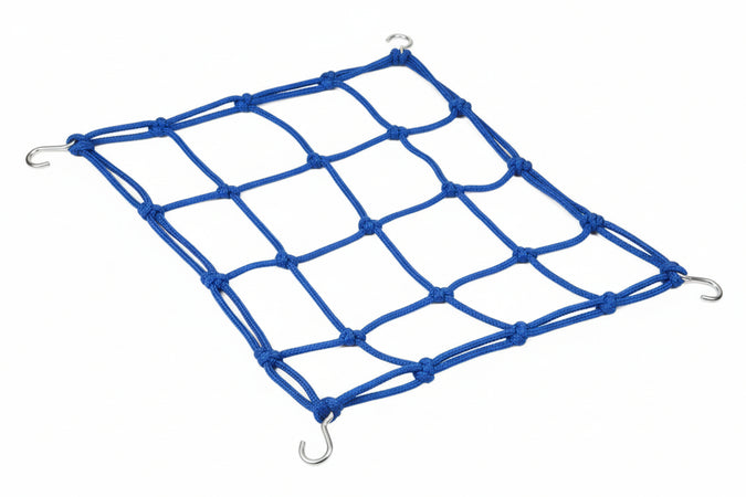 Corda Elastica Ragno Cm.40X40 Con Ganci- - Cm.40X40 Elastico Ø Mm.4 - 10 Pezzi Alte