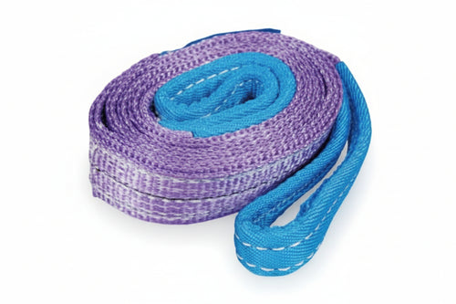 Cinghie Di Sollevamento Con Fascia A Doppio Strato Mm.50 Mt.4 X Mm.50H. Portata Kg.1000 Colore Viola Robur