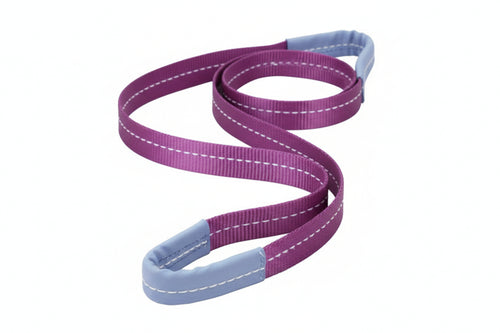 Cinghia Di Sollevamento Con Fascia A Doppio Strato Mm.50 Mt.5 X Mm.50H. Portata Kg.1000 Colore Viola Excel