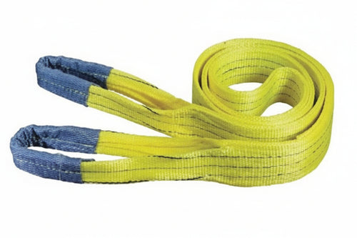 Cinghia Di Sollevamento Con Fascia A Doppio Strato Mm.100 Mt.2 X Mm100H. Portata Kg.3000 Colore Giallo Excel