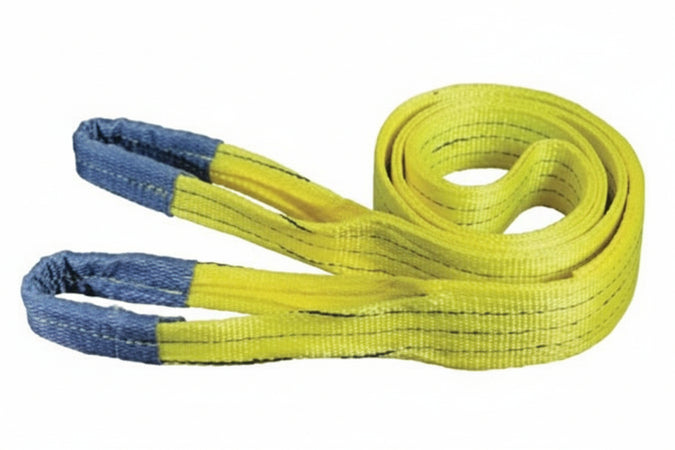 Cinghia Di Sollevamento Con Fascia A Doppio Strato Mm.100 Mt.3 X Mm100H. Portata Kg.3000 Colore Giallo Excel