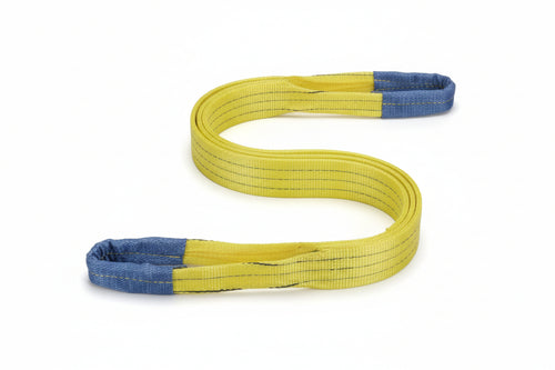 Cinghia Di Sollevamento Con Fascia A Doppio Strato Mm.100 Mt.6 X Mm100H. Portata Kg.3000 Colore Giallo Excel