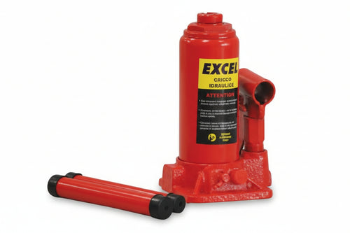 Cricco Idraulico A Bottiglia Kg.2.000 Mm.158/308H. Peso Kg.2,5 Excel