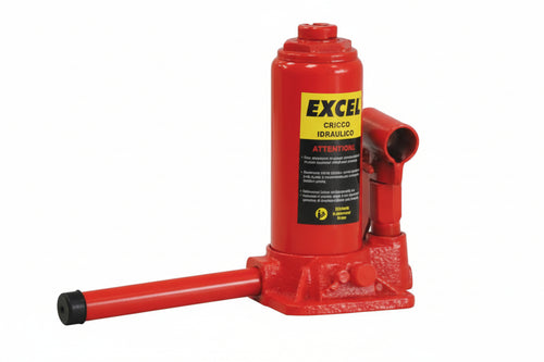 Cricco Idraulico A Bottiglia Kg.5.000 Mm.200/405H. Peso Kg.4,4 Excel