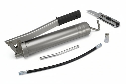 Ingrassatore A Leva Gr.500 Con Flessibile E Testina Alte