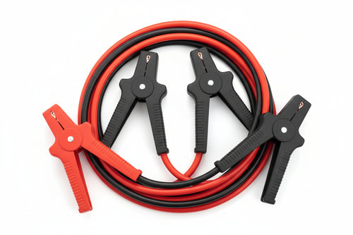 Cavi Collegamento Batteria Auto Pinze Rivestite Mt.3, 220A, Cavo Interno Mm2 16 Excel