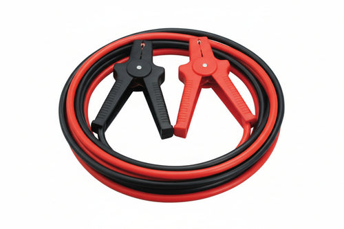 Cavi Collegamento Batteria Auto Pinze Rivestite Mt.3,5, 350A, Cavo Interno Mm2 25 Excel