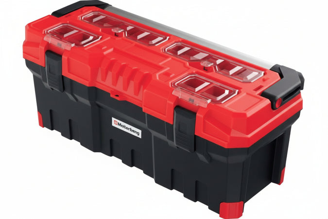 Cassetta Portautensili Titan Rossa Mm.752X300X304H. Carico Max Kg.30 Art.Ktipa7530 Kistenberg