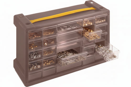 Cassettiera Portaminuterie Poker 25 Con Maniglia Mm.470X150X240H. Terry