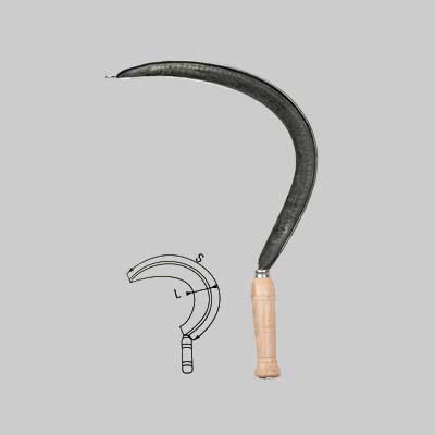 Falciola Liscia Falci N° 1 (S500/L285 Mm) - Falci