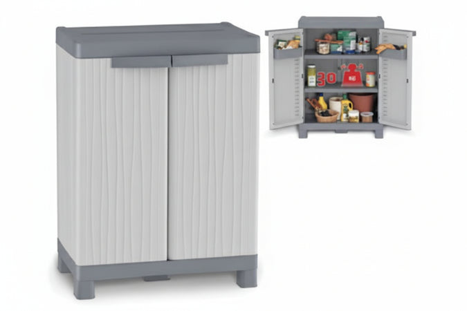 Armadio Tuttopiani Basso Serie Domino Wave 700/Uw Mm.700X438X976H. Terry