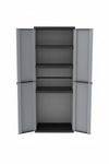 Armadio Alto 4 Ripiani E 2 Ante Serie Jline 268 Cm.68X37X164H Terry