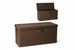 Baule Multiuso Woody'S 280 Colore Tortora Lt.280 Art.164 Cm.117X45X56H. Toomax