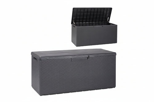 Baule Multiuso Portofino Plus Lt.340 Colore Antracite Art.176 Cm.123X54X55H. Toomax