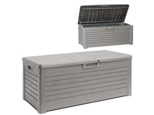 Baule Multiuso Florida Per Int/Est 2 Sedute Grigio Tortora Art.155 Cm.148X72X60H. Toomax
