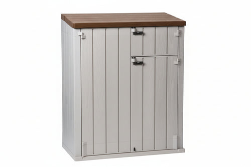 Baule Porta Attrezzi Stora Way Plus Xl Grigio Talpa/Marrone Art.101 Cm.145X82X124H. Toomax