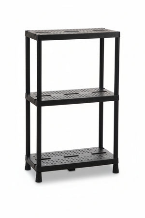 Scaffale Kit 3 Piani Nero Art.141 Cm.60X30X95H. Toomax
