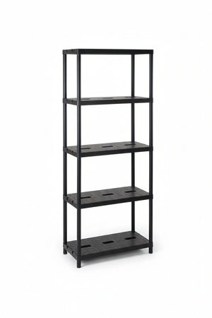 Scaffale Universal Pro 735 Per Interni Con 5 Ripiani Nero Art.123 Cm.71X35X180H. Toomax