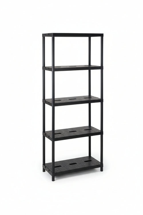 Scaffale Universal Pro 735 Per Interni Con 5 Ripiani Nero Art.123 Cm.71X35X180H. Toomax