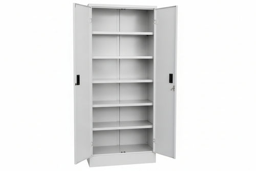 Armadio Tuttopiani In Metallo A Due Ante Alto Smontato Cm.60X40X180H. Prometal