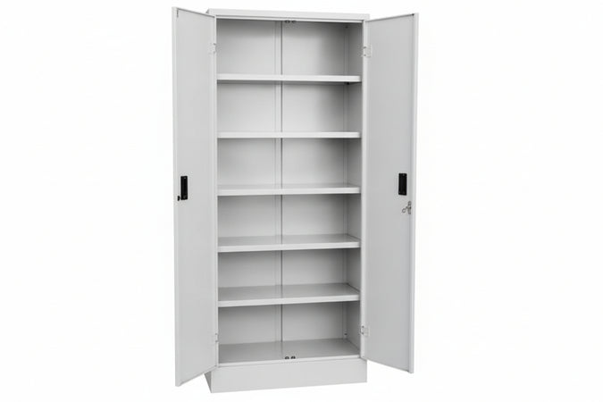 Armadio Tuttopiani In Metallo A Due Ante Alto Smontato Cm.60X40X180H. Prometal