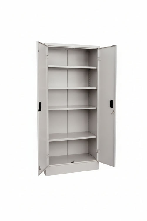 Armadio Tuttopiani In Metallo A Due Ante Alto Smontato Cm.80X40X180H. Prometal