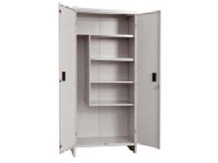 Armadio Portascope In Metallo A Due Ante Smontato Cm.80X40X180H. Prometal