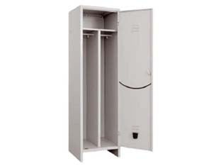 Armadio Spogliatoio Sporco/Pulito Ad Una Anta Montato Cm.50X50X180H. Prometal