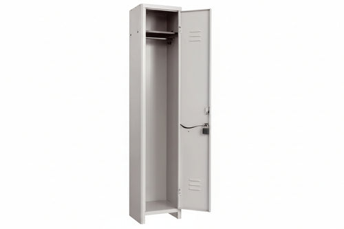 Armadio Spogliatoio Ad Un Posto Montato Cm.35X33X180H. Prometal