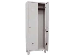 Armadio Spogliatoio A Due Posti Montato Cm.66X33X180H. Prometal