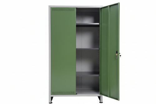 Armadio Stoccaggio Fitosanitari A Due Ante Cm.179,5H. Cm.100X40X179,5H, Smontato Prometal