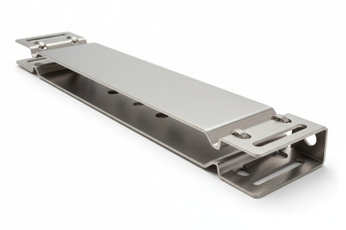 Traversino Per Scaffale A Gancio- - Mm.400 - 2 Pezzi Prometal