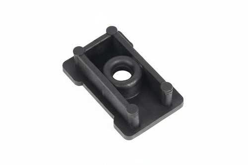 Piedino Per Montante Scaffale A Gancio- - Mm.46X27 - 10 Pezzi Prometal