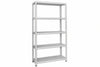 Scaffali In Kit 5 Ripiani Grigio Angolari Interi 5 Ripiani Cm.100X40X200H. Prometal
