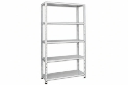 Scaffali In Kit 5 Ripiani Grigio Angolari Interi 5 Ripiani Cm.100X40X200H. Prometal
