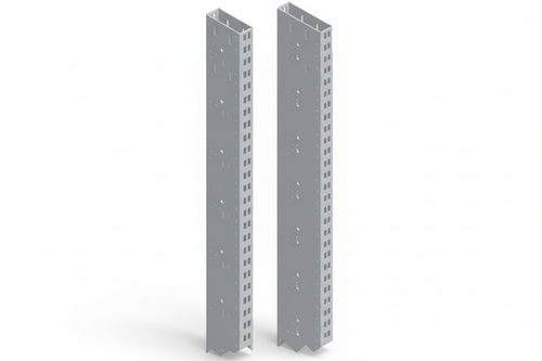 Piantana Verniciata Grigio Ral 7035 Mm.1760 H.X80 L.X30 P80