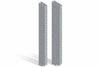 Piantana Verniciata Grigio Ral 7035 Mm.2160 H.X80 L.X30 P80
