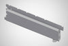 Base Scatolata Per Piantana Con Piedino Regolabile Grigio Ral 7035 Mm.400 P.X300 L.X140 H.