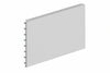 Fondale In Lamiera Liscio Mm.400H Grigio Ral 7035 Mm.1330 L.X400 H.