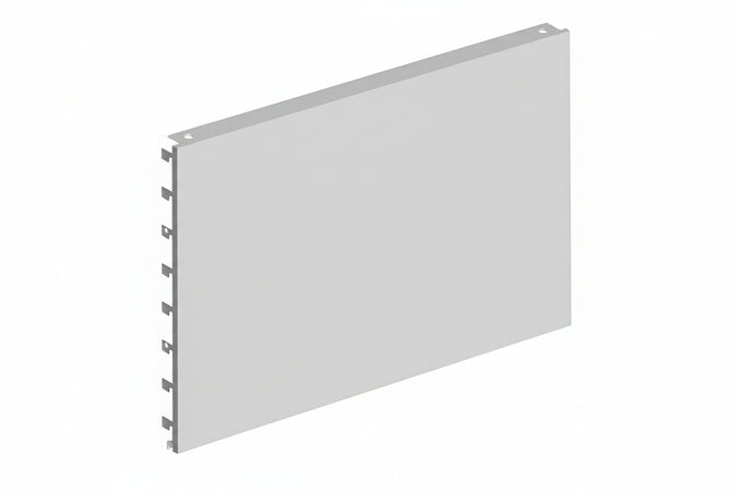 Fondale In Lamiera Liscio Mm.400H Grigio Ral 7035 Mm.1330 L.X400 H.